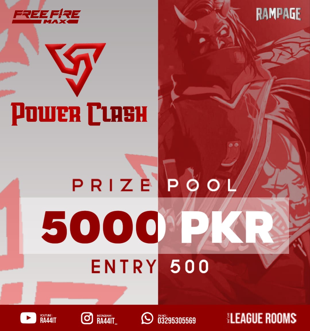 Power Clash Tournament Poster