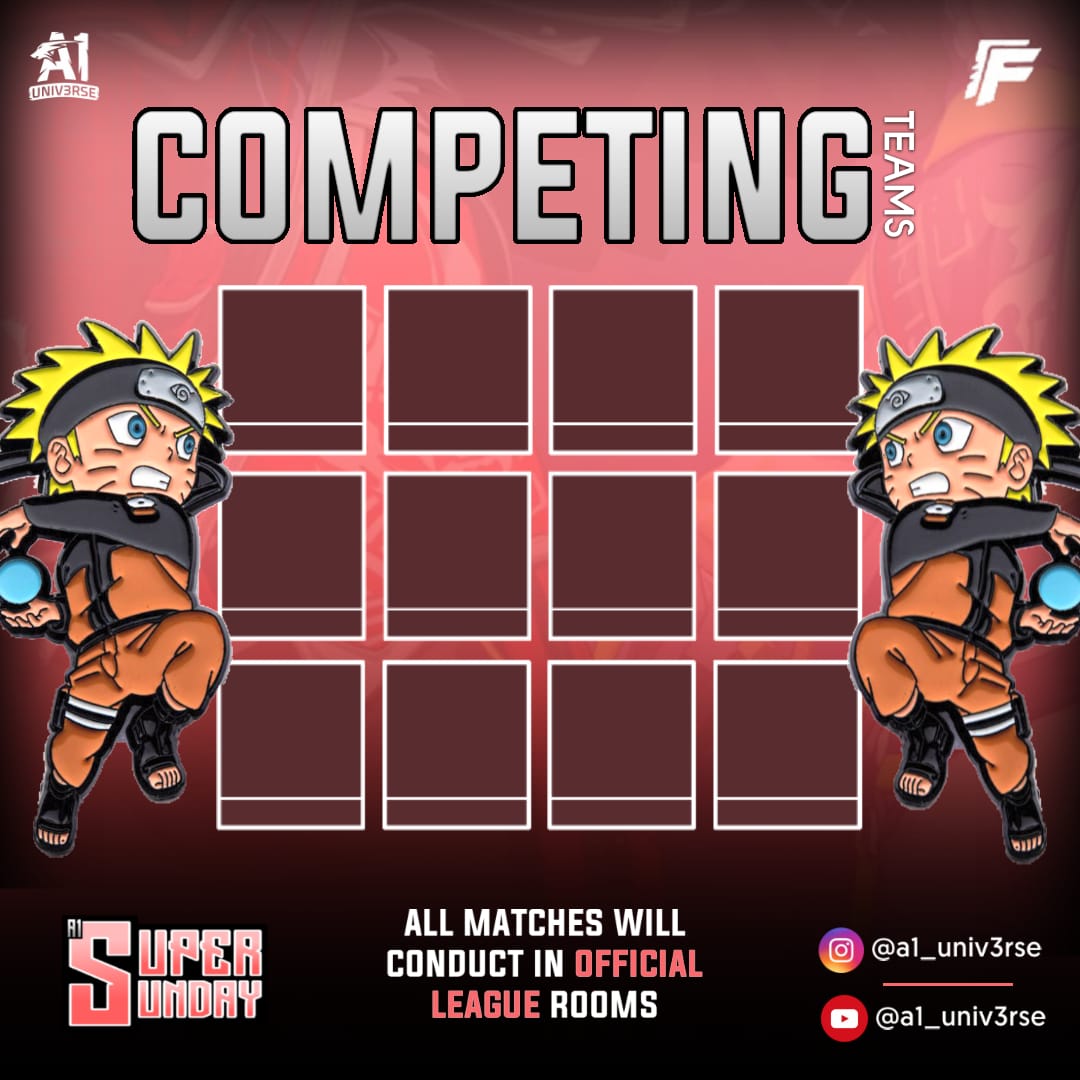 A1 Super Sunday Competing Teams